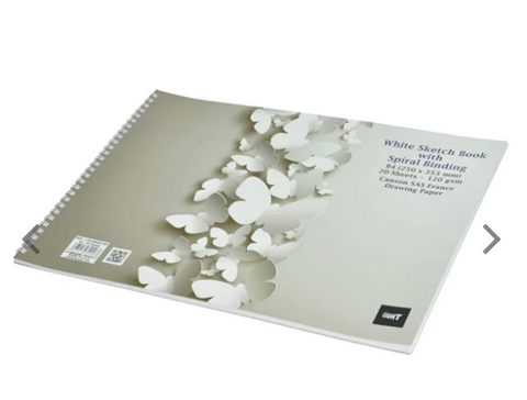 Light Lisks A3 Sketch Book UAE - Premium 100gsm Spiral Bound Art Pad Dubai Abu Dhabi