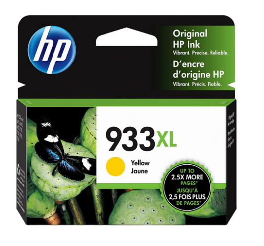 HP 933XL Yellow Ink Cartridge CN056A - UAE Delivery to Dubai, Abu Dhabi & All Emirates