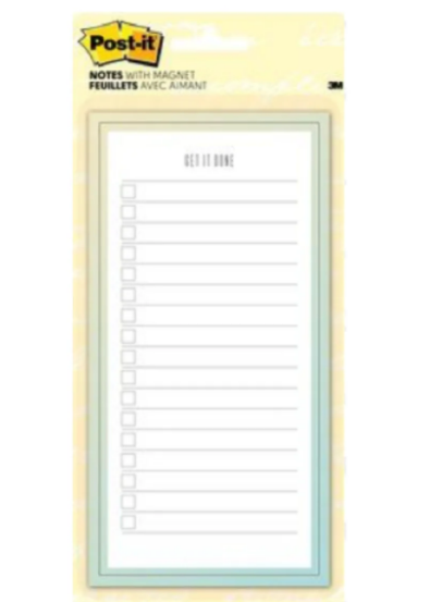3M Post-it Printed Notes GET IT DONE with Magnet - UAE Wide Delivery | Dubai Abu Dhabi Sharjah