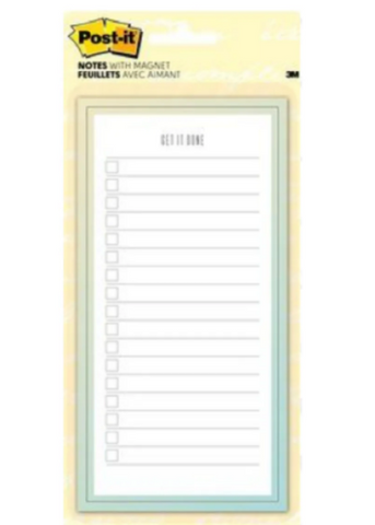 3M Post-it Printed Notes GET IT DONE with Magnet - UAE Wide Delivery | Dubai Abu Dhabi Sharjah