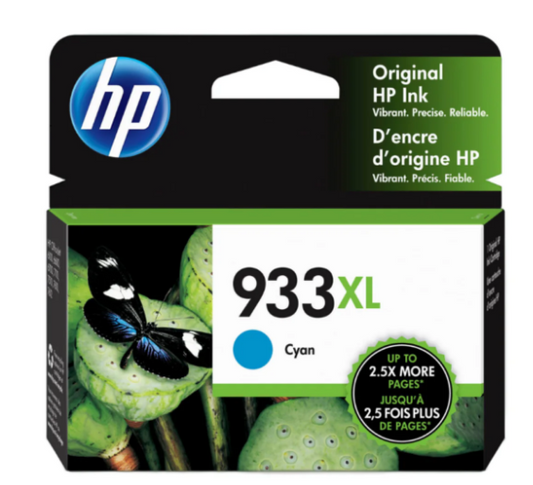 HP 933XL Cyan Ink Cartridge CN054A - UAE Wide Delivery | Dubai Abu Dhabi Sharjah
