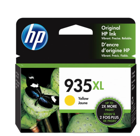 HP 935XL Yellow Ink Cartridge - C2P26AE