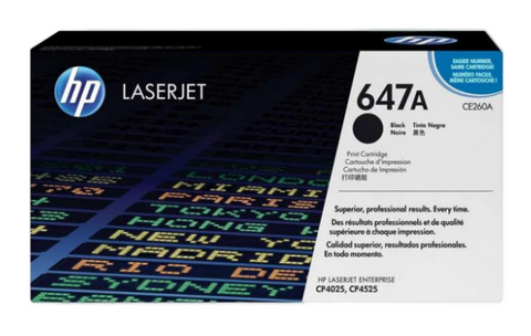HP 647A Black Toner Cartridge CE260A - UAE Wide Delivery | Dubai Abu Dhabi Sharjah