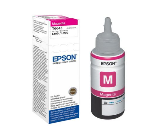 Epson T6643 Magenta Ink Bottle