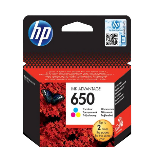 HP 650 Tri-Color Ink Cartridge CZ102AE - UAE Wide Delivery | Dubai Abu Dhabi Sharjah