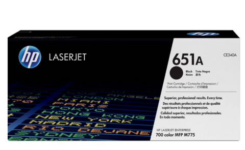 HP 651A Black Toner Cartridge CE340A - UAE Wide Delivery | Dubai Abu Dhabi Sharjah
