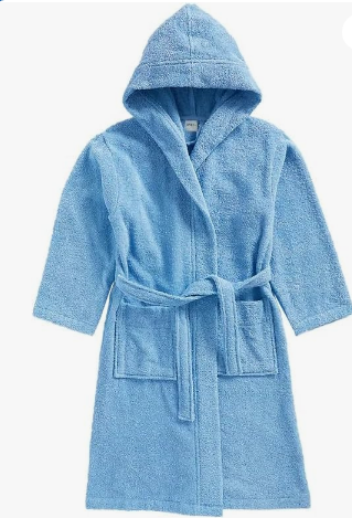 INFINI HOMES Daffodil Bathrobe – Luxury Terry Cotton, Unisex, Soft & Absorbent, Set of 1 – Ideal for Home, Spa & Hotel (UAE)