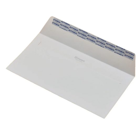 Hispapel DL White Envelopes 115x225mm - Premium Office Supplies UAE | Dubai Abu Dhabi Sharjah