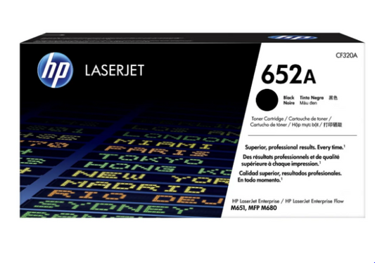 HP 652A Black Toner Cartridge CF320A - Dubai Abu Dhabi UAE Delivery
