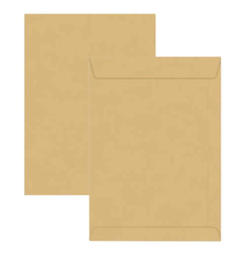 Hispapel Brown Envelopes B5 (254x177mm) - Premium Office Supplies UAE | Dubai Abu Dhabi Sharjah