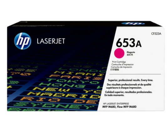 HP 653A Magenta Toner Cartridge CF323A - UAE Wide Delivery | Dubai Abu Dhabi Sharjah