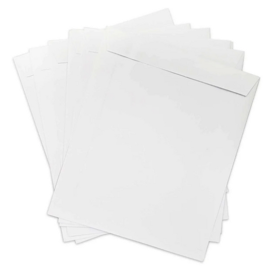 Hispapel Premium White Envelopes 305x254mm (12x10 inches) - UAE Wide Delivery | Office Supplies Dubai