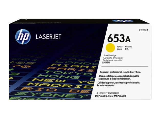 HP 653A Yellow Toner Cartridge CF322A - UAE Wide Delivery | Dubai Abu Dhabi Sharjah