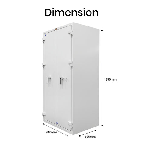 Valberg Garant 1993KL Massive Fire & Anti-Theft High Security Safe Dubai UAE