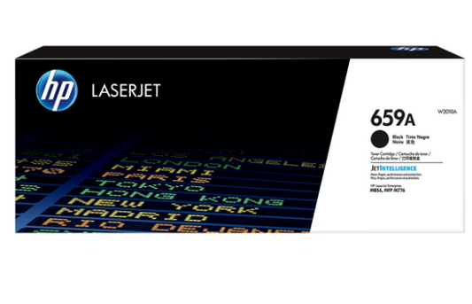 HP 659A Black Toner Cartridge W2010A - UAE Delivery to Dubai, Abu Dhabi & All Emirates