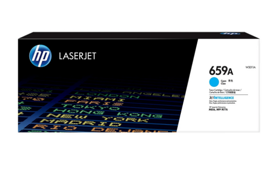 HP 659A Cyan Toner Cartridge W2011A - UAE Wide Delivery | Dubai Abu Dhabi Sharjah