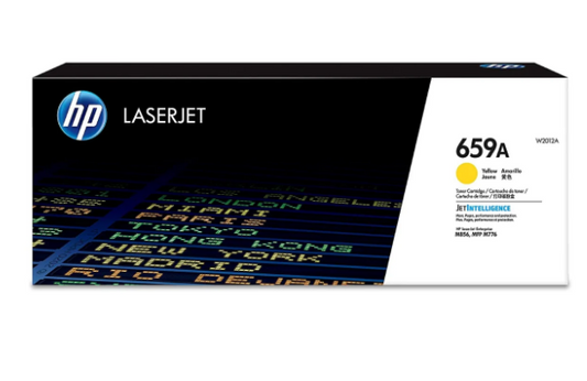 HP 659A Yellow Toner Cartridge W2012A - UAE Wide Delivery | Dubai Abu Dhabi Sharjah