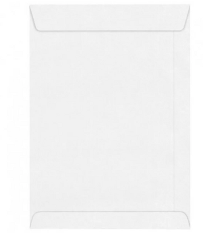 Hispapel White Envelopes 450x367mm (17.5x14.5 inches) 100gsm - Premium Office Supplies UAE