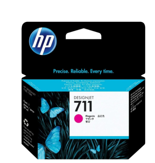 HP 711 Magenta Ink Cartridge CZ131A - Original HP Ink | UAE Wide Delivery
