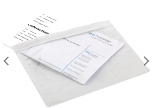 Clear Self-Adhesive Shipping Document Pouches C5 160x220mm - UAE Wide Delivery | INFINI HOMES
