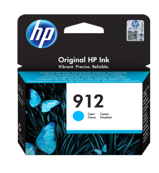 HP 912 Cyan Ink Cartridge 3YL77AE - UAE Wide Delivery | Dubai Abu Dhabi Sharjah