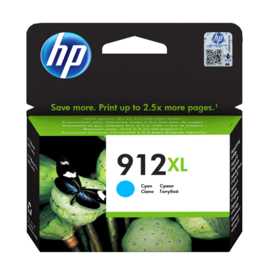 HP 912XL Cyan Ink Cartridge 3YL81AE - UAE Wide Delivery | Dubai Abu Dhabi Sharjah