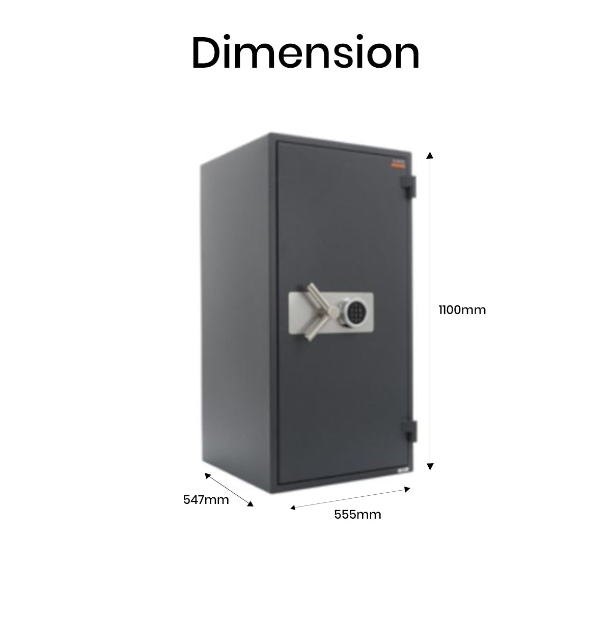 Valberg Garant 110EL Large Digital Fire & Anti-Theft High Security Safe Dubai UAE