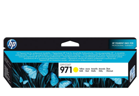 HP 971 Yellow Ink Cartridge CN624AE