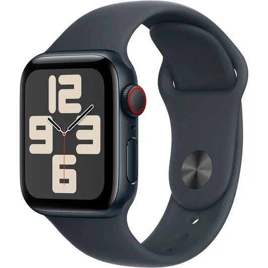 Apple Watch SE 2nd Gen 2024 GPS Aluminum Case Midnight Sport Band | UAE Stock | Dubai Abu Dhabi Sharjah Ajman Fujairah RAK UAQ Midnight
