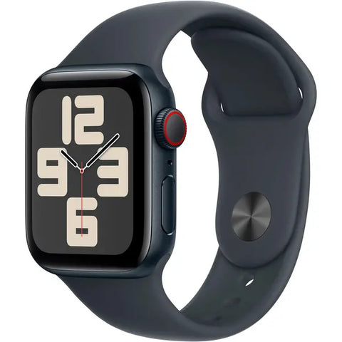 Apple Watch SE 2nd Gen 2024 GPS Aluminum Case Midnight Sport Band | UAE Stock | Dubai Abu Dhabi Sharjah Ajman Fujairah RAK UAQ Midnight