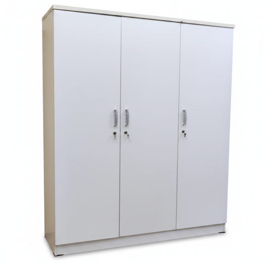 Three Door Wardrobe IH 933 | Premium Wooden Wardrobe UAE