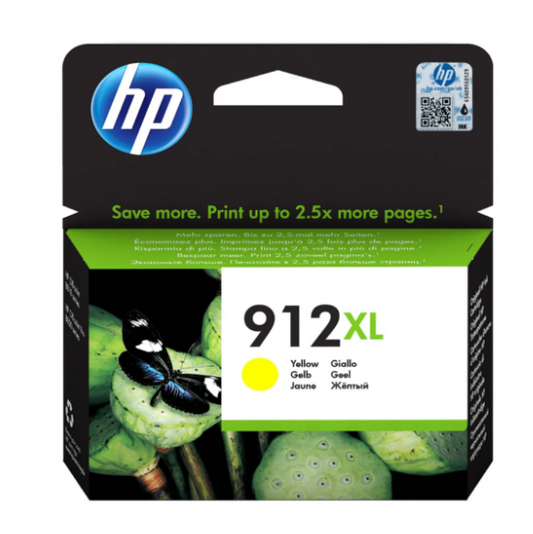 HP 912XL Yellow Ink Cartridge 3YL83AE | UAE Delivery Dubai Abu Dhabi Sharjah