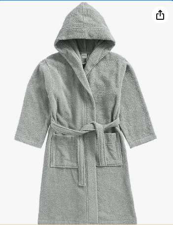 INFINI HOMES Premium Kids Hooded Bathrobe - 100% Terry Cotton Hotel Quality (UAE Wide Delivery)