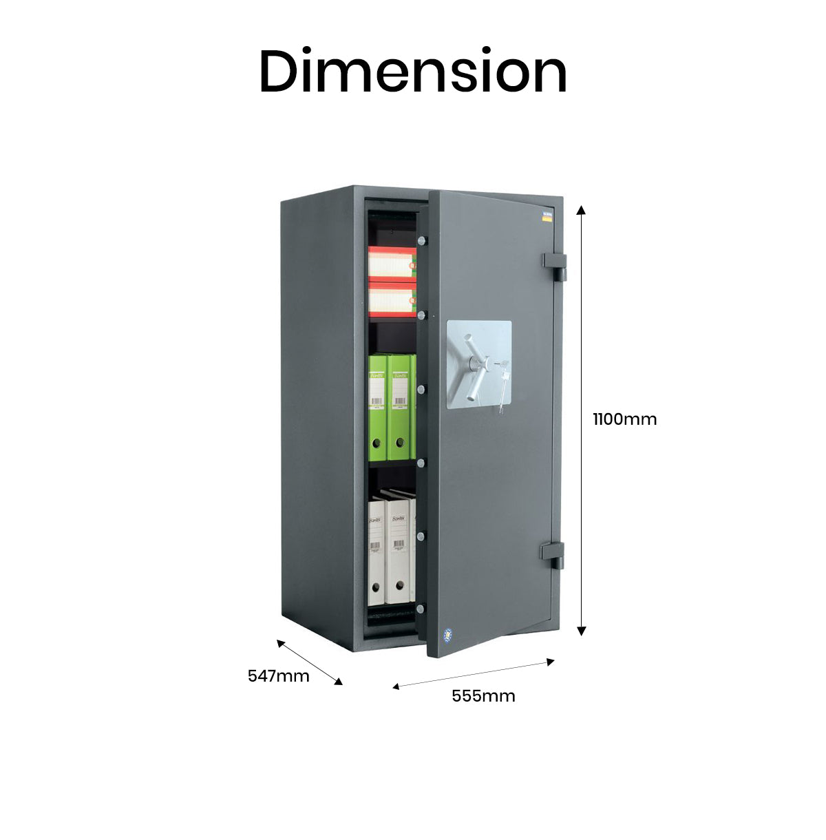 Valberg Garant 110KL Large Fire & Anti-Theft High Security Safe Dubai UAE