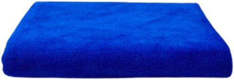 INFINI HOMES Premium Blue Microfiber Gym Towel - Quick Dry Bath Towel 50x100cm UAE