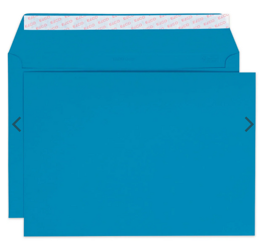 Elco Color Envelope C4 Dark Blue - Premium Office Supplies UAE | Dubai Abu Dhabi Sharjah