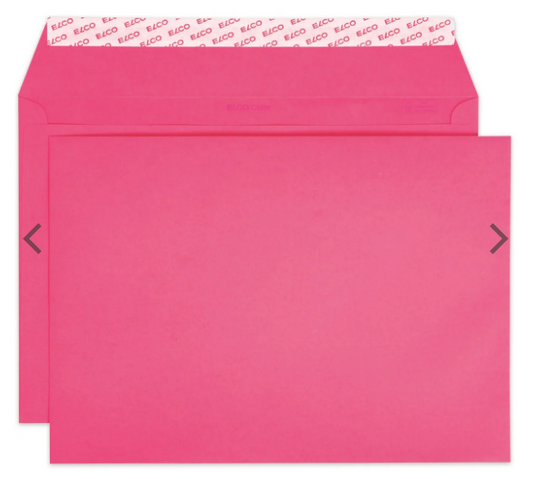Elco Color Envelope C4 Pink - Premium Office Supplies UAE | Dubai Abu Dhabi Sharjah
