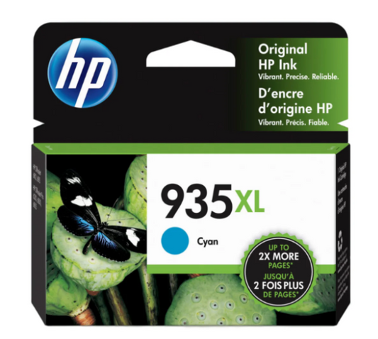 HP 935XL Cyan Ink Cartridge C2P24AE - UAE Wide Delivery | Dubai Abu Dhabi Sharjah