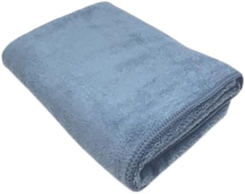 INFINI HOMES Premium Blue Microfiber Gym Towel - Quick Dry Bath Towel 50x100cm UAE