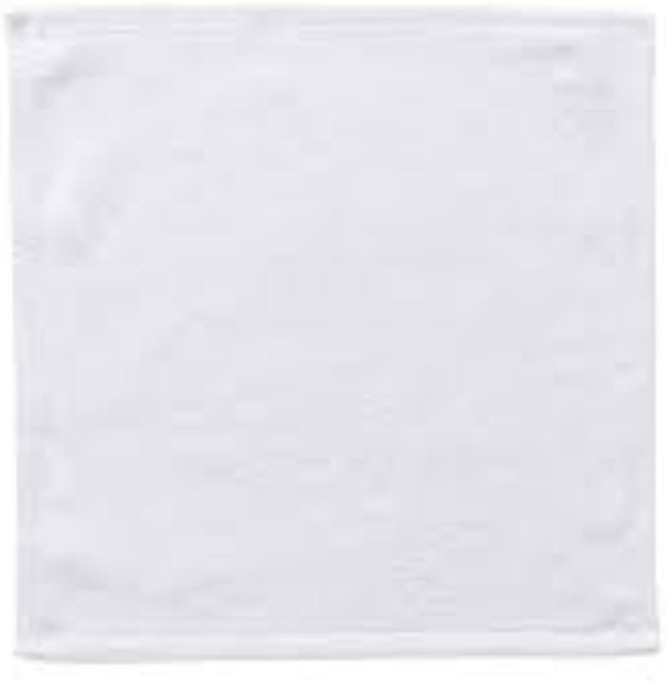 INFINI HOMES Iris White Luxury Face Towel Set - Premium 100% Combed Cotton Bath Linen UAE