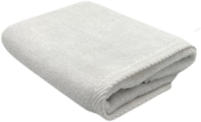 INFINI HOMES Iris Premium Hand Towel – 100% Cotton, 50x80 cm, 600 GSM, Ultra Soft Hotel Quality (White, Set of 1)