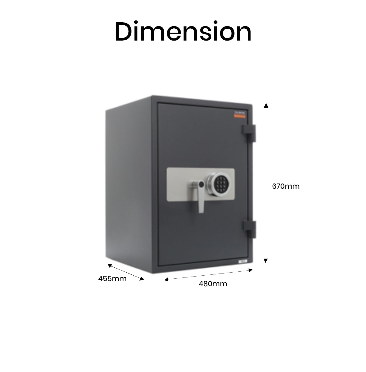 Valberg Garant 67EL Digital Fire & Anti-Theft High Security Safe Dubai UAE