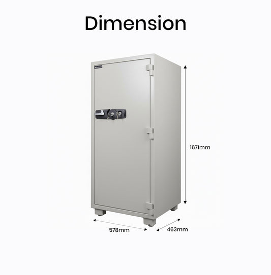 Eagle Safes Fire Resistant Safe SS-350K+K Dubai Abu Dhabi UAE - Premium Security Solution