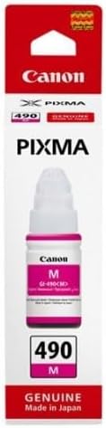 Canon GI-490 Magenta Ink Bottle 70ml - 7000 Pages High Yield Printer Ink UAE