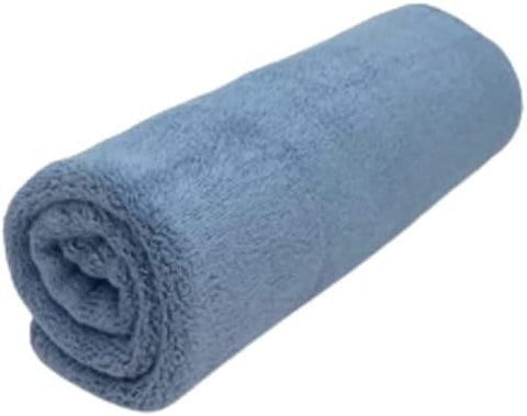 INFINI HOMES Premium Blue Microfiber Gym Towel - Quick Dry Bath Towel 50x100cm UAE