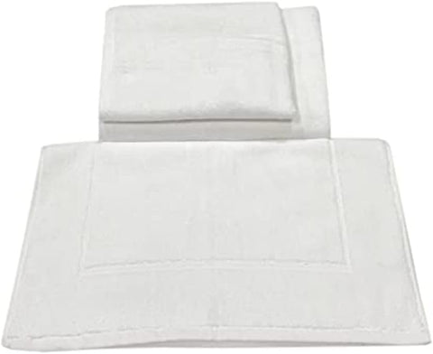 INFINI HOMES White Luxury Turkish Cotton Towel Set - Premium Bath Linen Collection UAE
