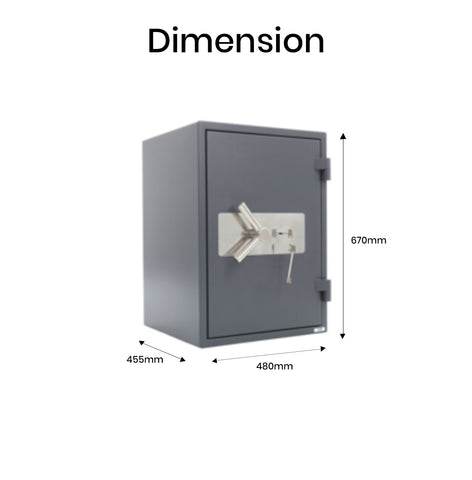 Valberg Garant 67KL Fire & Anti-Theft High Security Safe Dubai UAE