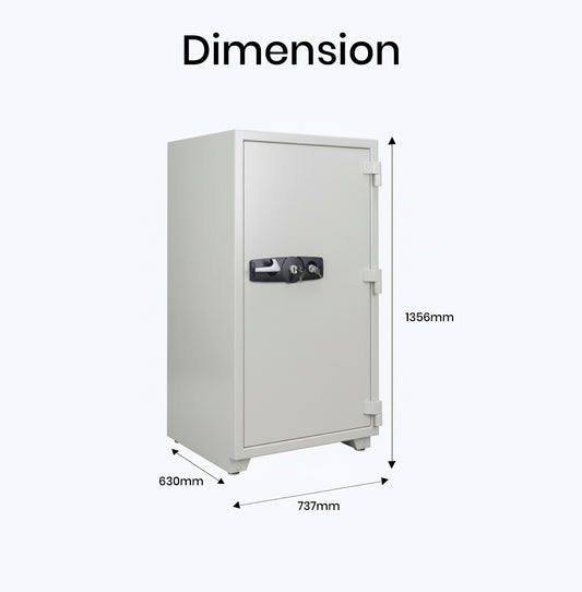 Eagle Fire Resistant Safe SS-200K+K Dubai Abu Dhabi UAE - 2 Key Security Safe