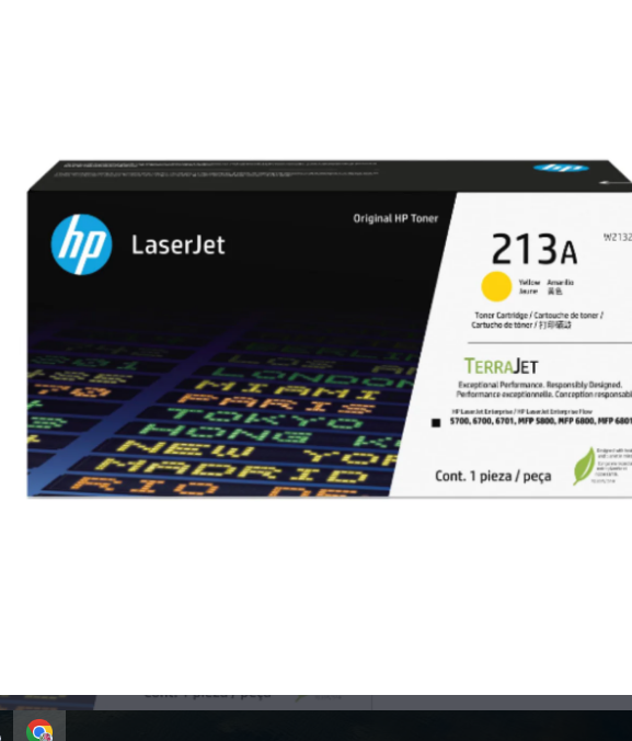 HP 213A Yellow Toner Cartridge W2132A | UAE Delivery to Dubai, Abu Dhabi & All Emirates