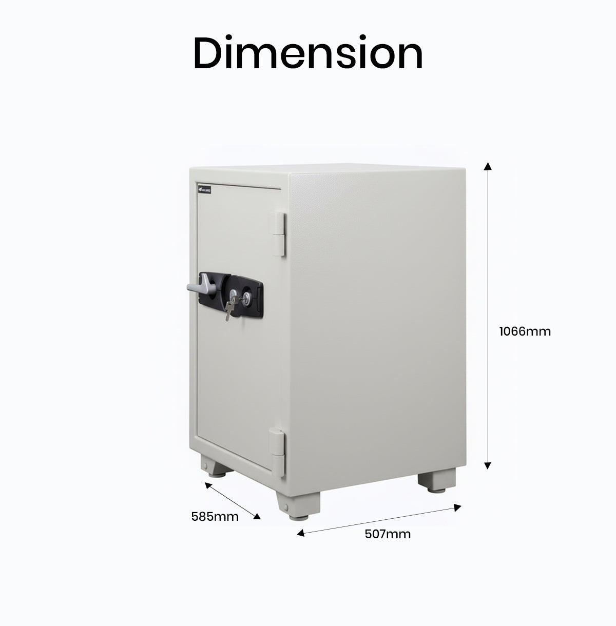 Eagle Safes Fire Resistant Safe SS-100K+K | Dubai Abu Dhabi Sharjah UAE